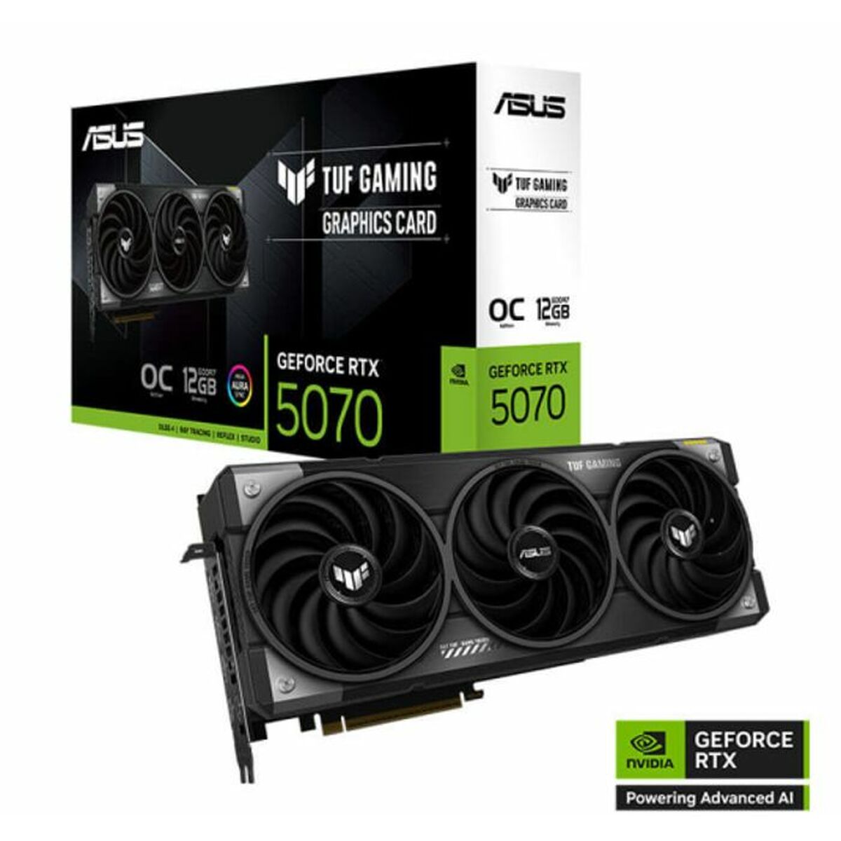 Picture of Graphics card Asus nvidia geforce rtx 5070 12 GB GDDR6 GDDR6X