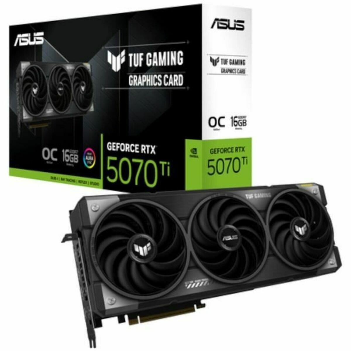 Picture of Graphics card Asus 90YV0MD0-M0NA00 16 GB nvidia geforce rtx 5070 ti GDDR6 GDDR6X GDDR7