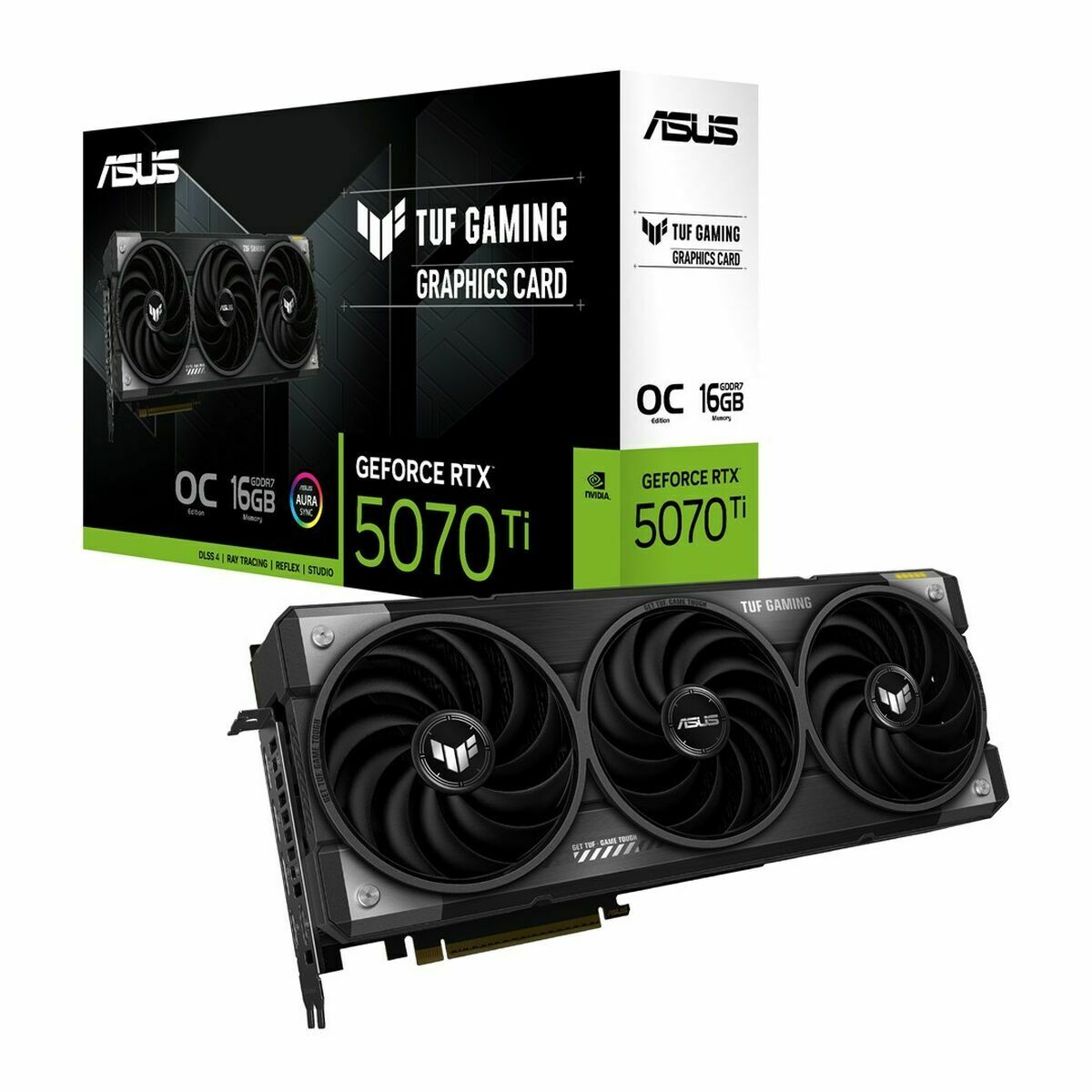 Picture of Graphics card Asus 90YV0MD0-M0NA00 16 GB nvidia geforce rtx 5070 ti GDDR6 GDDR6X GDDR7