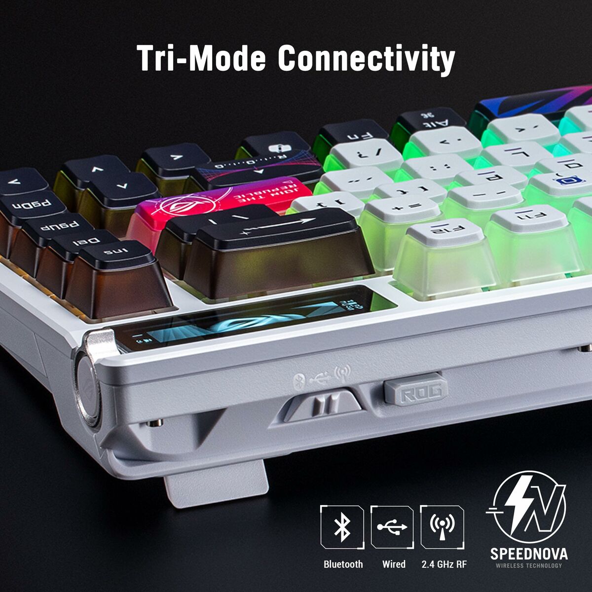 Picture of Keyboard Asus 90MP044F-BKUA30 White Black