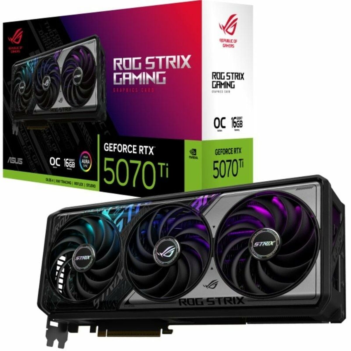 Κάρτα Γραφικών Asus 90YV0M90-M0NA00 nvidia geforce rtx 5070 ti 16 GB GDDR6 GDDR6X