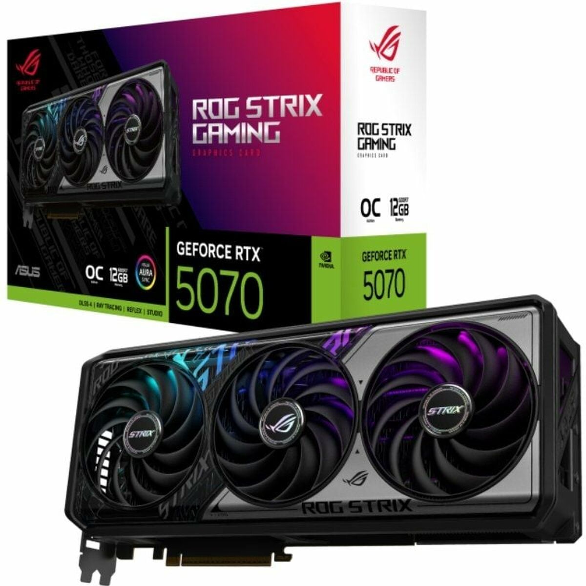 Κάρτα Γραφικών Asus 90YV0M80-M0NA00 nvidia geforce rtx 5070 12 GB GDDR6