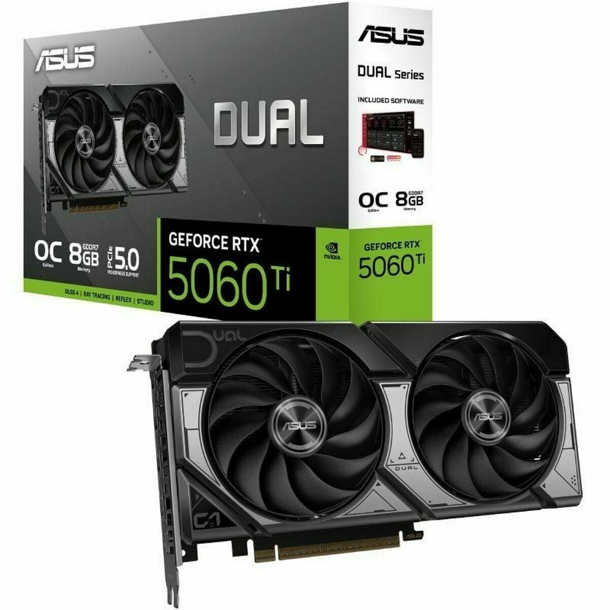 Afbeeldingen van Graphics card Asus 90YV0MP2-M0NA00 geforce rtx 5060 ti 8 GB GDDR6 GDDR7