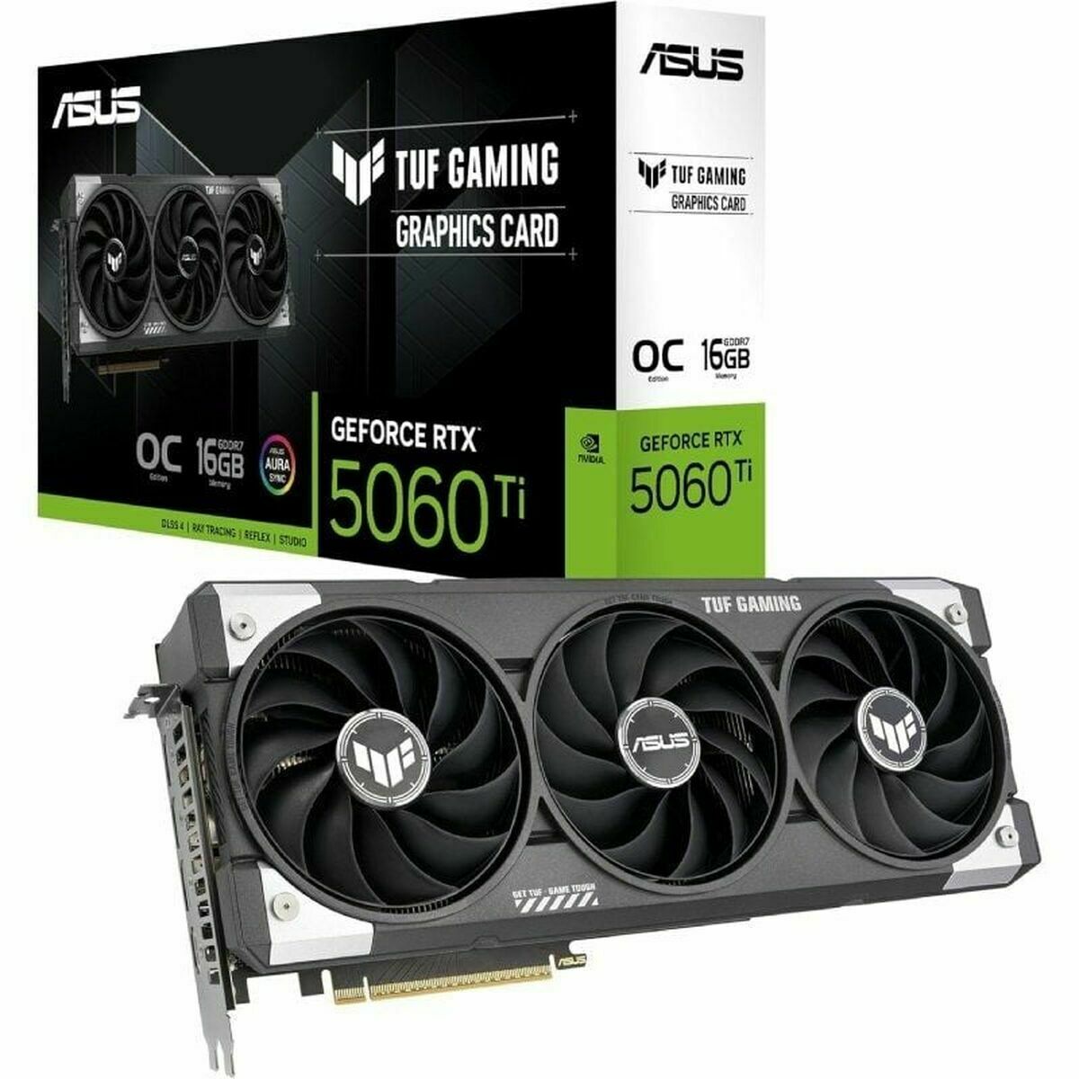 Afbeeldingen van Graphics card Asus geforce rtx 5060 ti 16 GB GDDR6 GDDR7