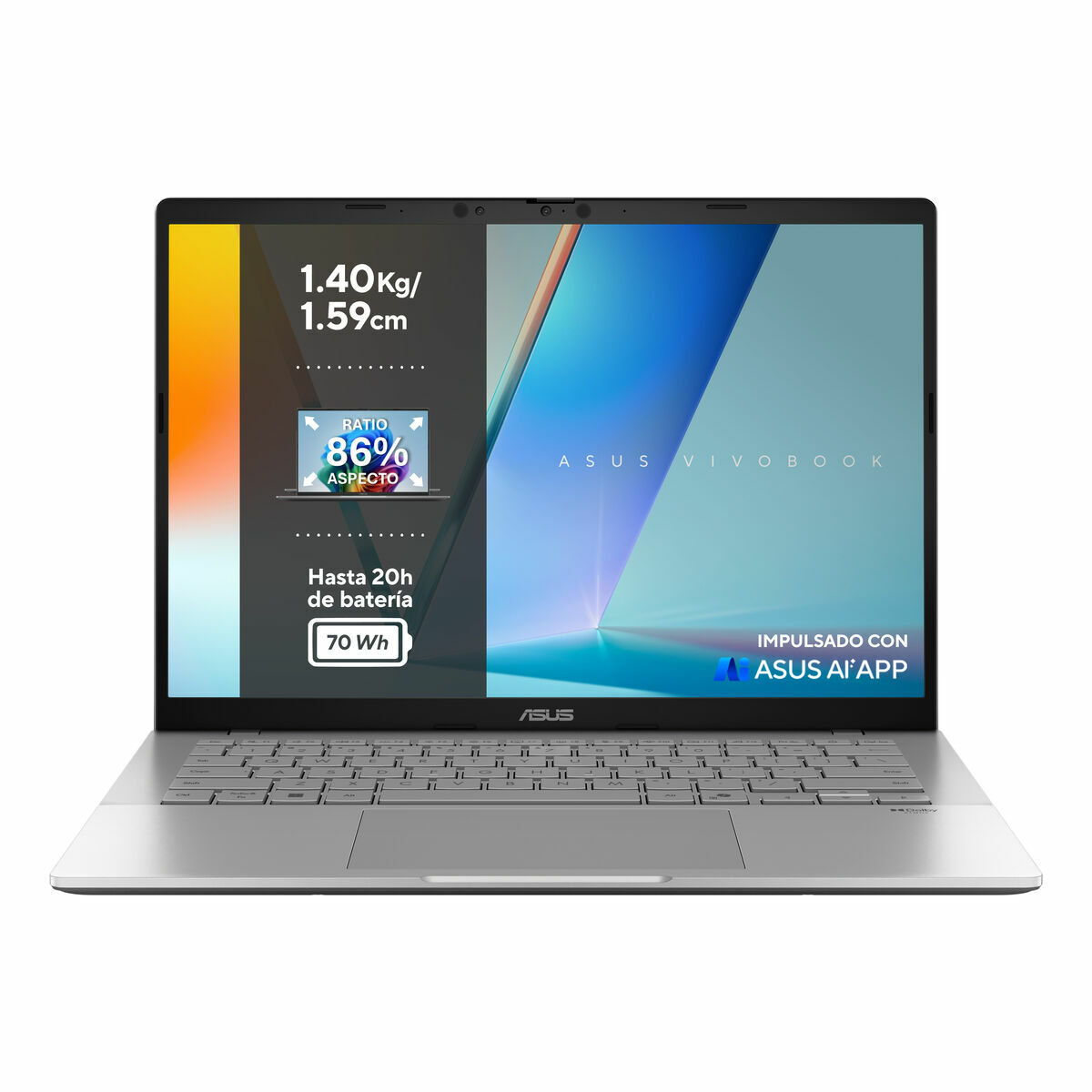 Afbeeldingen van Laptop Asus VivoBook S14 S3407CA-LY075W 14" 16 GB RAM 1 TB SSD