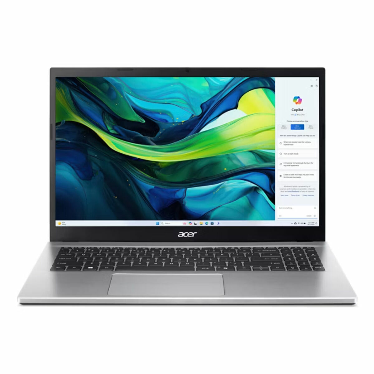 Afbeeldingen van Laptop Acer NX.J7WEB.00D 39" AMD Ryzen 5 5625U 8 GB RAM 512 GB SSD