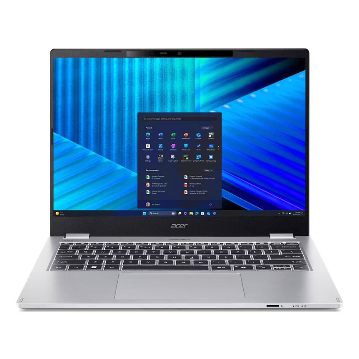 Afbeeldingen van Laptop Acer TravelMate P4 TMP414-55-TCO-53AV 14" Intel Core Ultra 5 225U 16 GB RAM 512 GB SSD