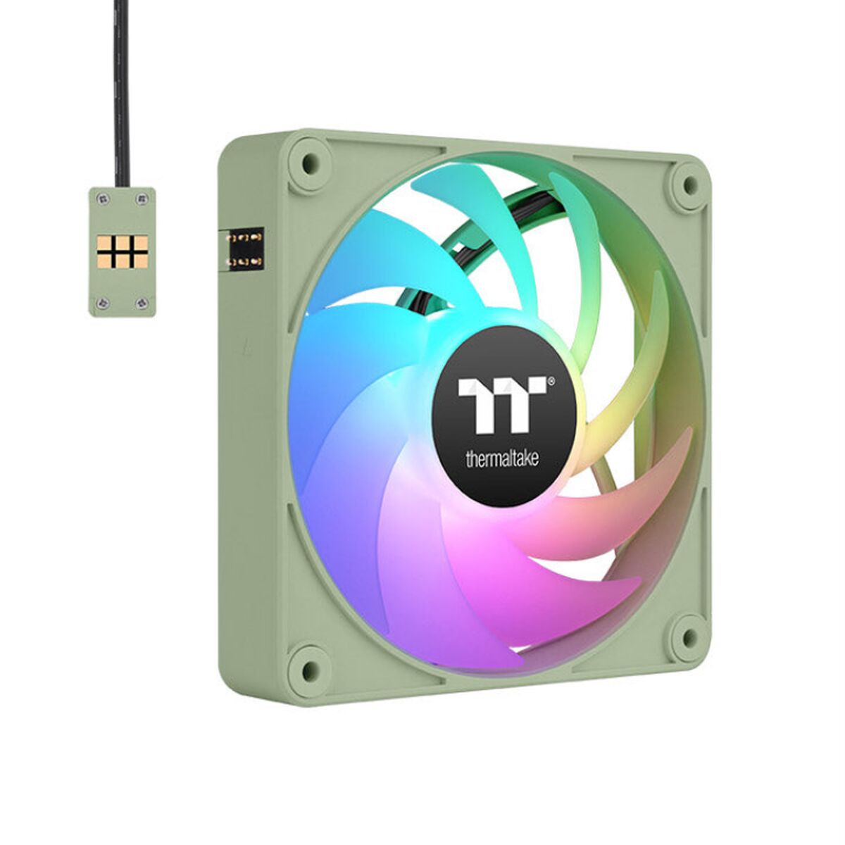 Ventilateur de cabine THERMALTAKE CL-F196-PL12MG-A Ø 12 cm (3 Unités)