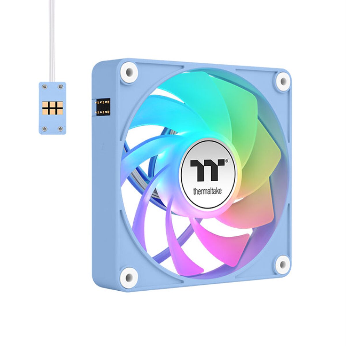 Ventilateur de cabine THERMALTAKE CL-F198-PL12BU-A Ø 12 cm (3 Unités)