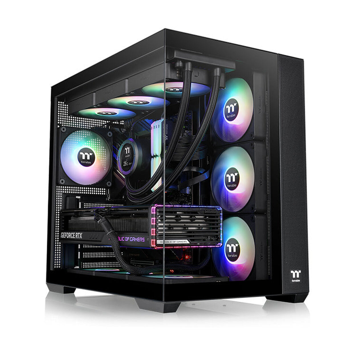 Afbeeldingen van ATX Semi-tower Box THERMALTAKE CA-1Z2-00M1WN-00 Black