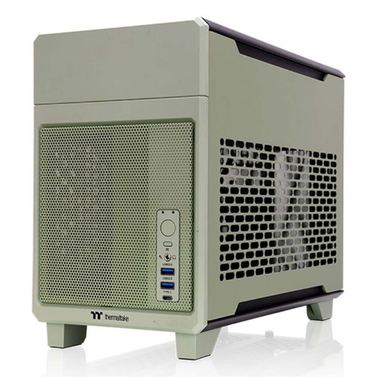 Afbeeldingen van ATX Semi-tower Box THERMALTAKE TR100 Mini Tower Verde Green