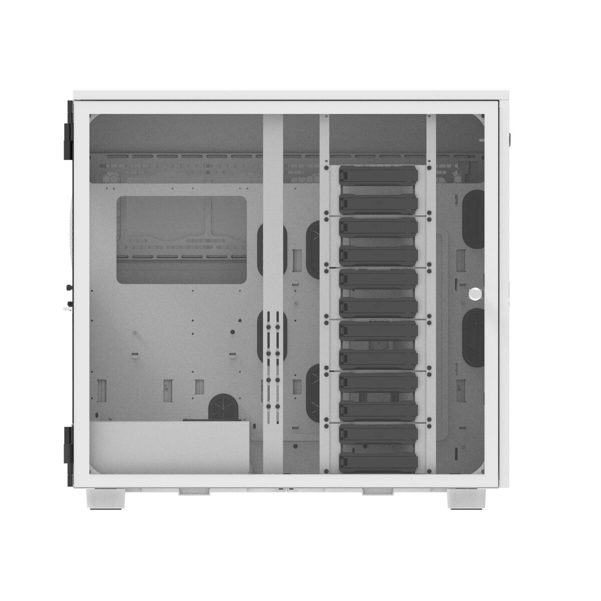 Obrazek ATX Semi-tower Box THERMALTAKE AX700 TG White Black