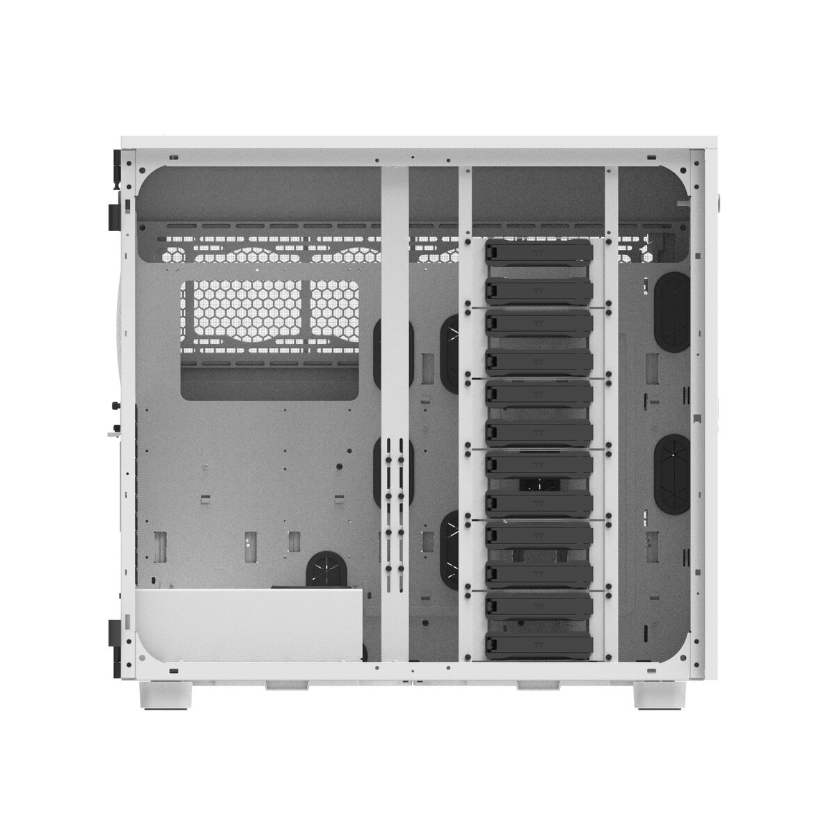 Obrazek ATX Semi-tower Box THERMALTAKE AX700 TG White Black