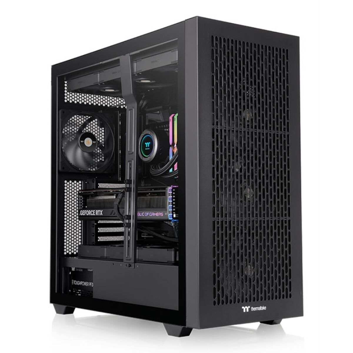 Κουτί Μέσος Πύργος ATX THERMALTAKE CA-11D-00F1WN-00 Μαύρο