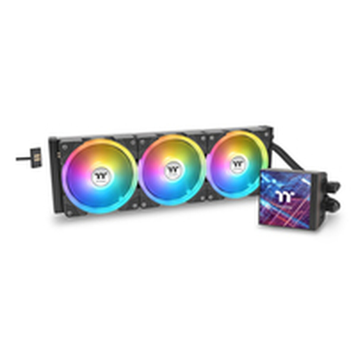 Image secondaire de Ventilateur de cabine THERMALTAKE MAGFloe 420 Ultra ARGB Ø 14 cm (1 Unité)