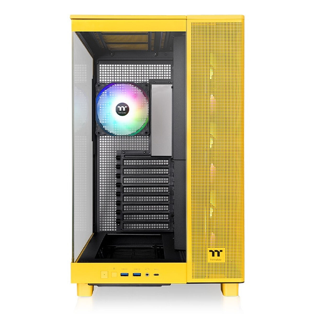 Afbeeldingen van ATX Semi-tower Box THERMALTAKE View 380 XL TG ARGB Yellow
