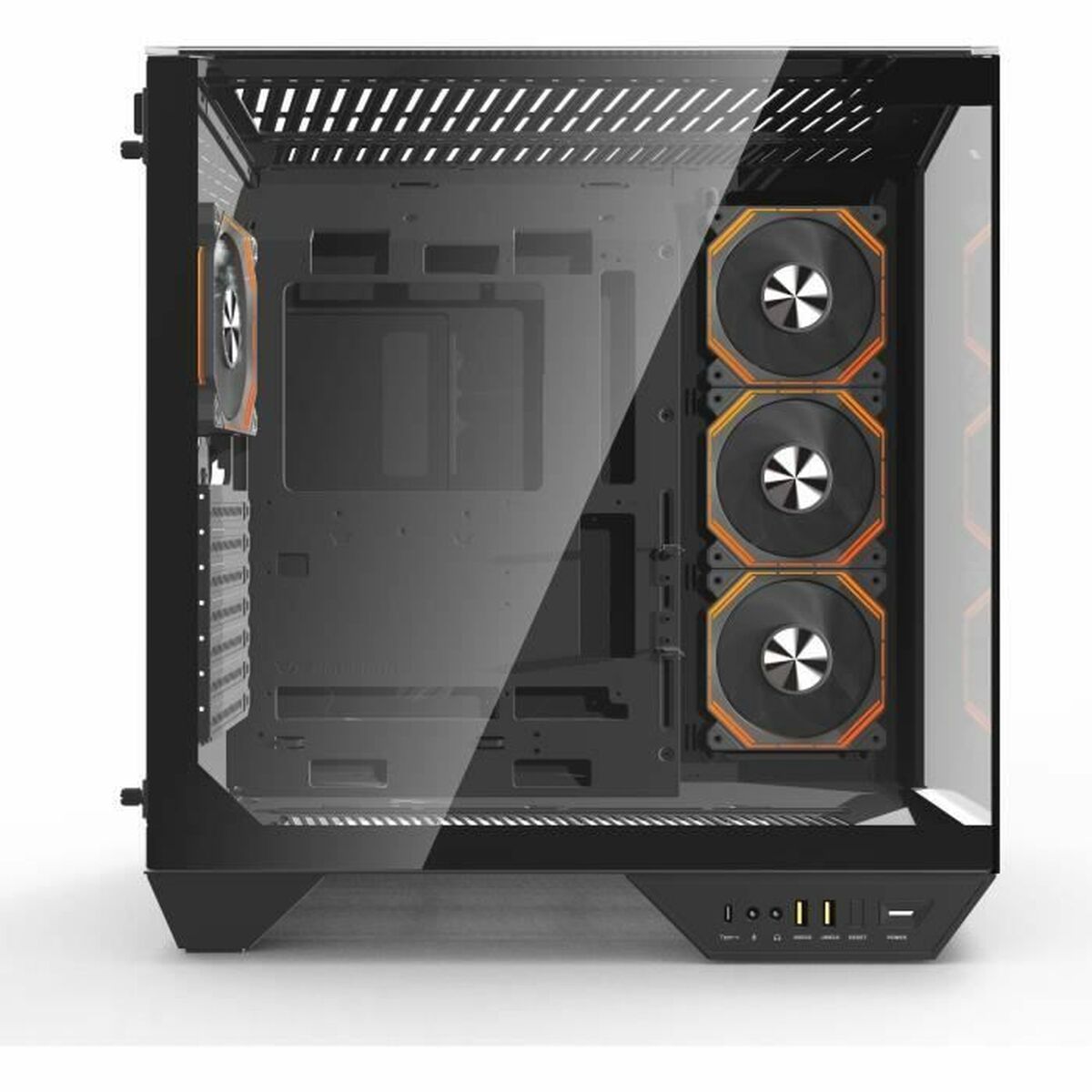 Afbeeldingen van ATX Semi-tower Box DarkFlash DARKFLASH DY470 Black