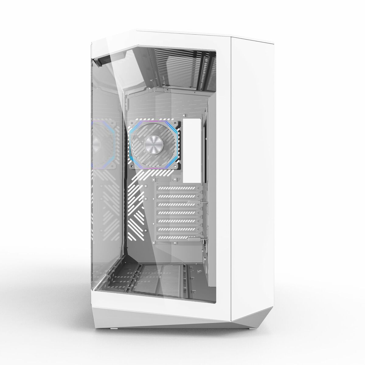 Afbeeldingen van ATX Semi-tower Box DarkFlash DY470 White