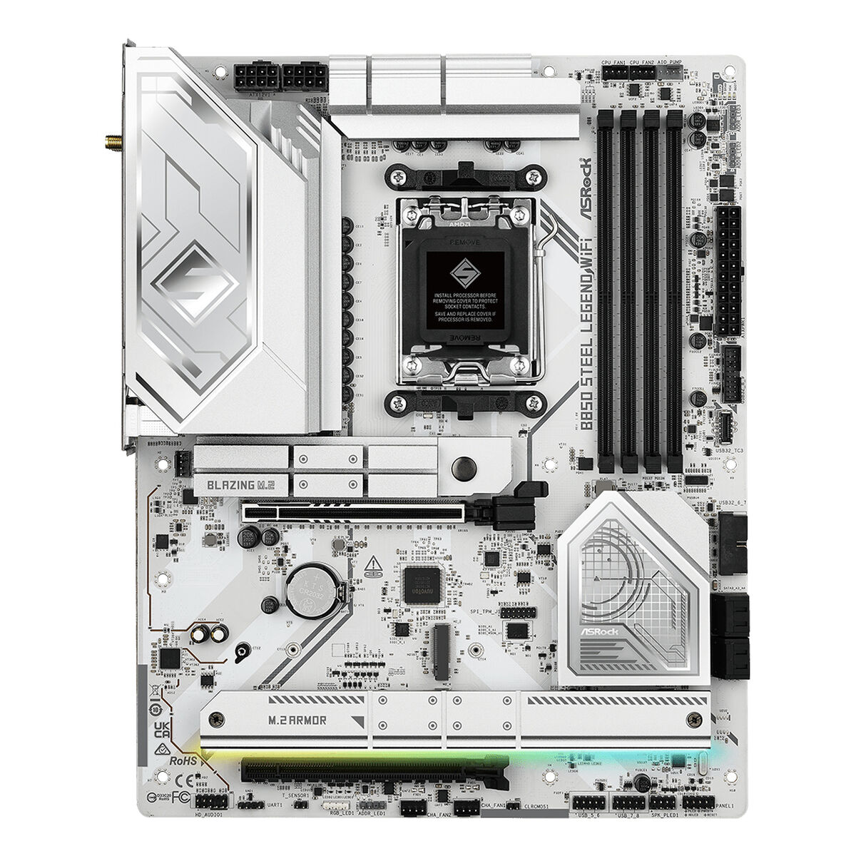 Afbeeldingen van Motherboard ASRock B850 STEEL LEGEND WIFI