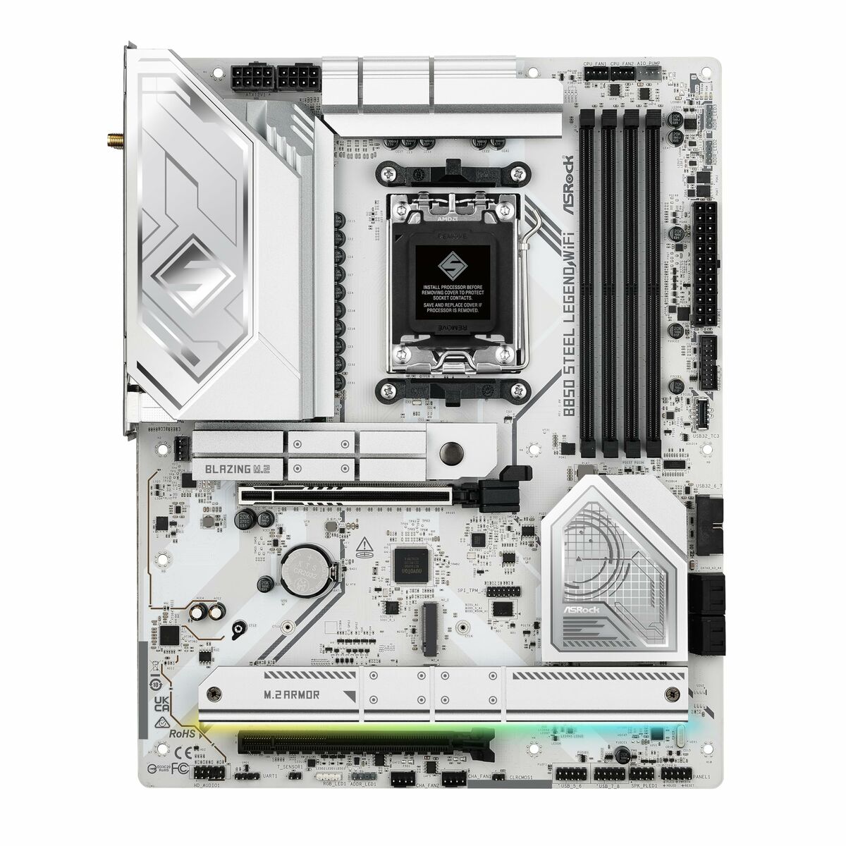 Afbeeldingen van Motherboard ASRock B850 STEEL LEGEND WIFI