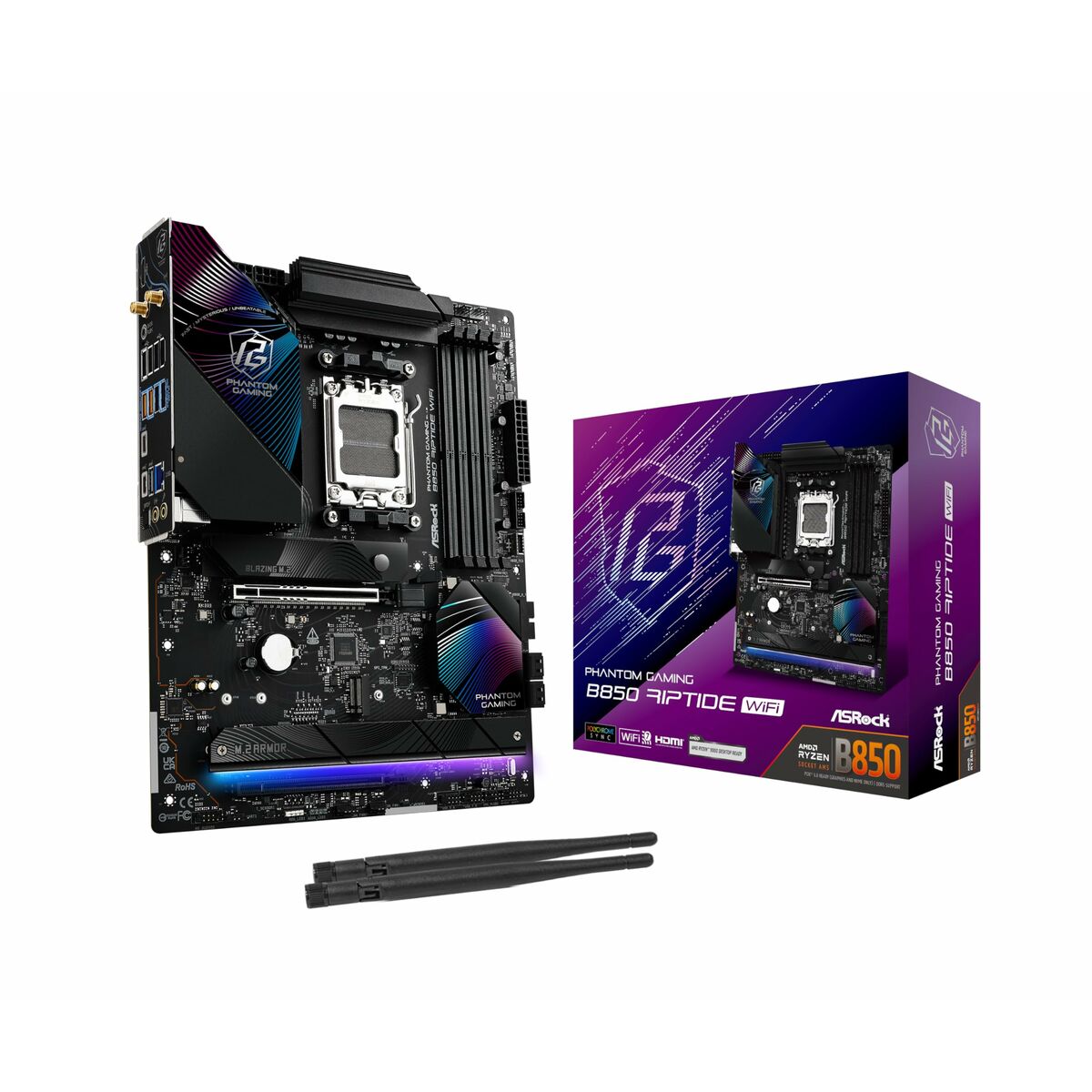 Afbeeldingen van Motherboard ASRock B850 RIPTIDE WIFI