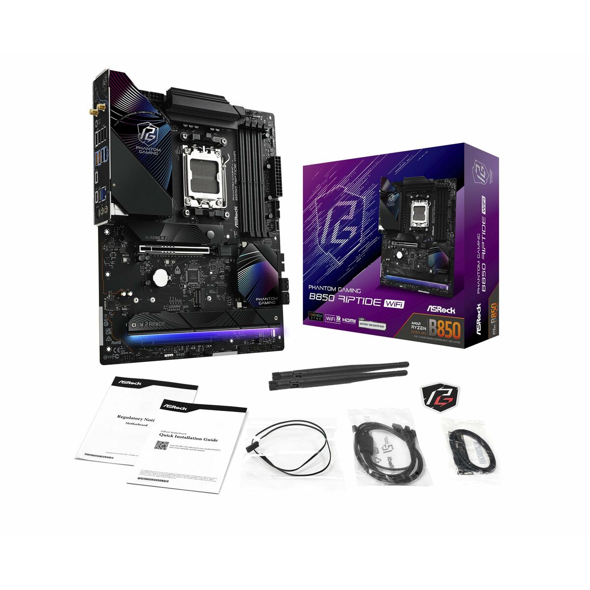 Afbeeldingen van Motherboard ASRock B850 RIPTIDE WIFI