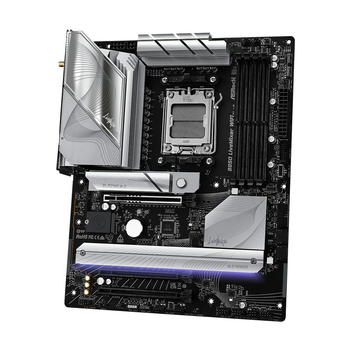 Kép Motherboard ASRock B850 LiveMixer WiFi Intel Wi-Fi 6 AMD AM5