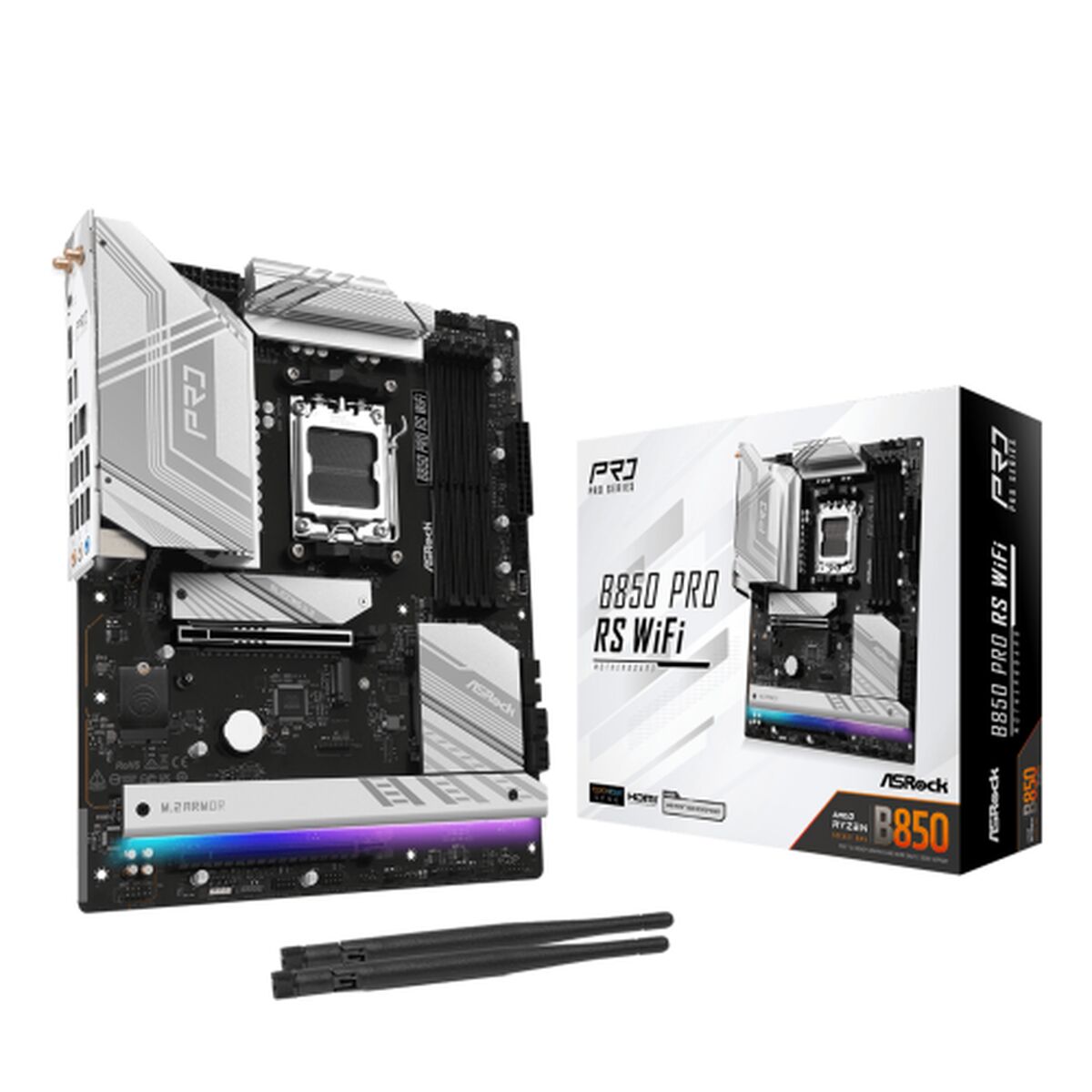 Kép Motherboard ASRock B850 Pro RS WiFi AMD B850 LGA 1151 AMD AM5