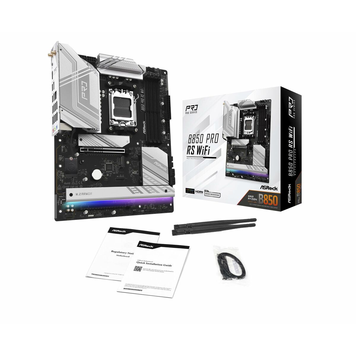 Kép Motherboard ASRock B850 Pro RS WiFi AMD B850 LGA 1151 AMD AM5