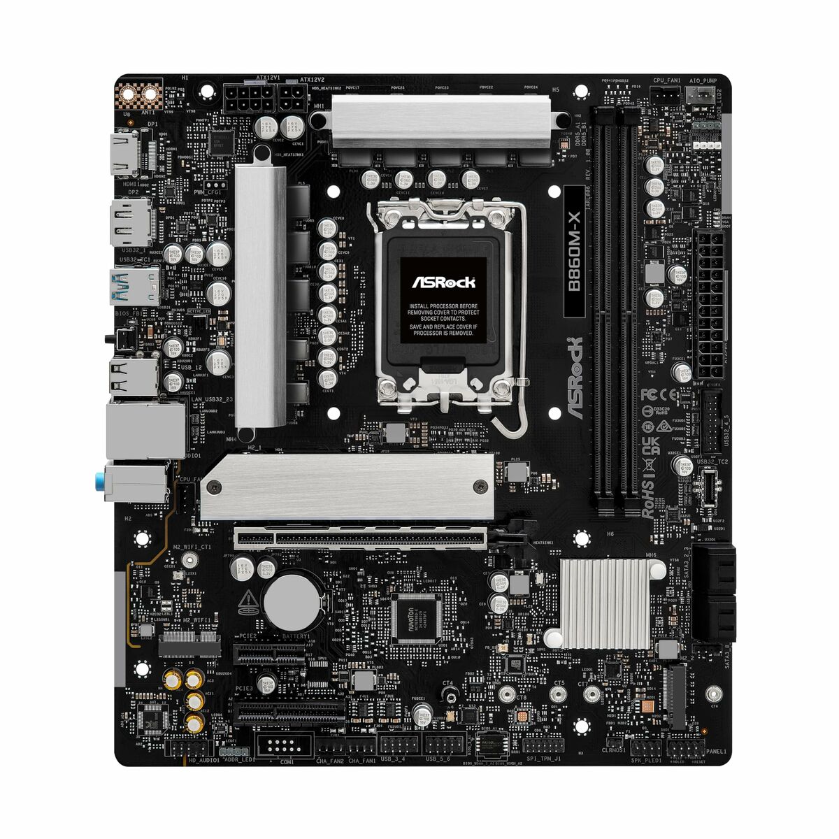 Bild von Motherboard ASRock B860M-X Intel B860