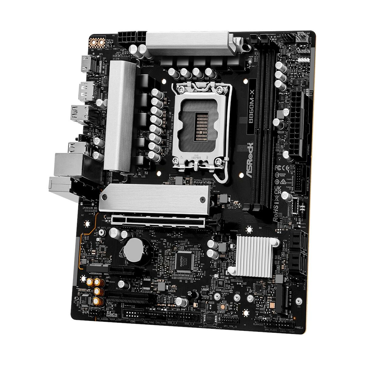 Afbeeldingen van Motherboard ASRock B860M-X Intel B860 LGA 1851