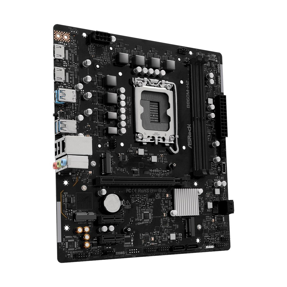 Afbeeldingen van Motherboard ASRock B860M-H2 Intel B860 LGA 1851