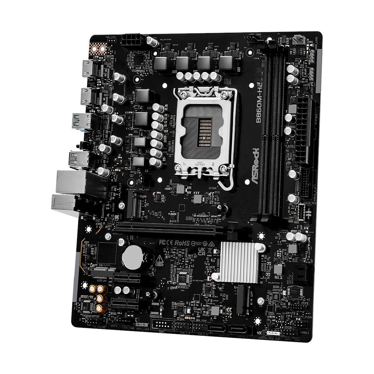 Afbeeldingen van Motherboard ASRock B860M-H2 Intel B860 LGA 1851