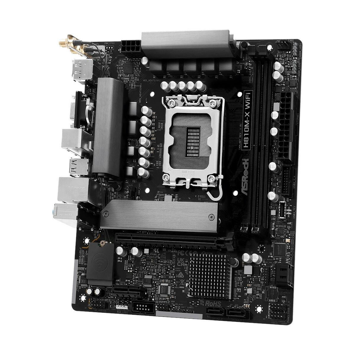 Afbeeldingen van Motherboard ASRock H810M-X WIFI