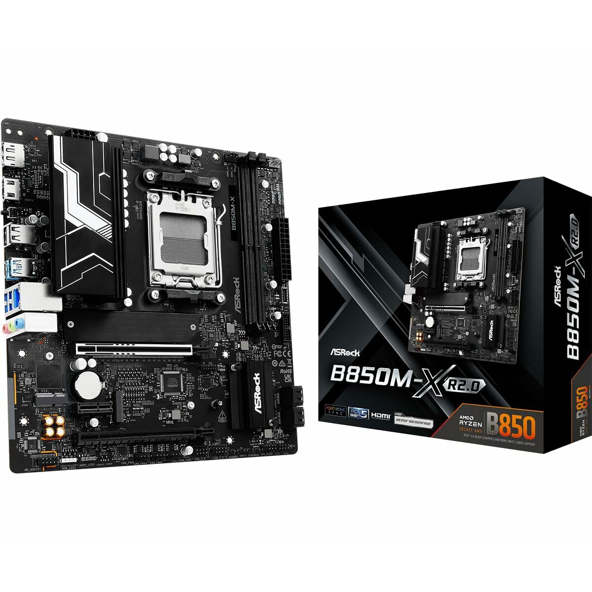 Picture of Motherboard ASRock B850M-X R2.0 AMD B850 AMD AM5