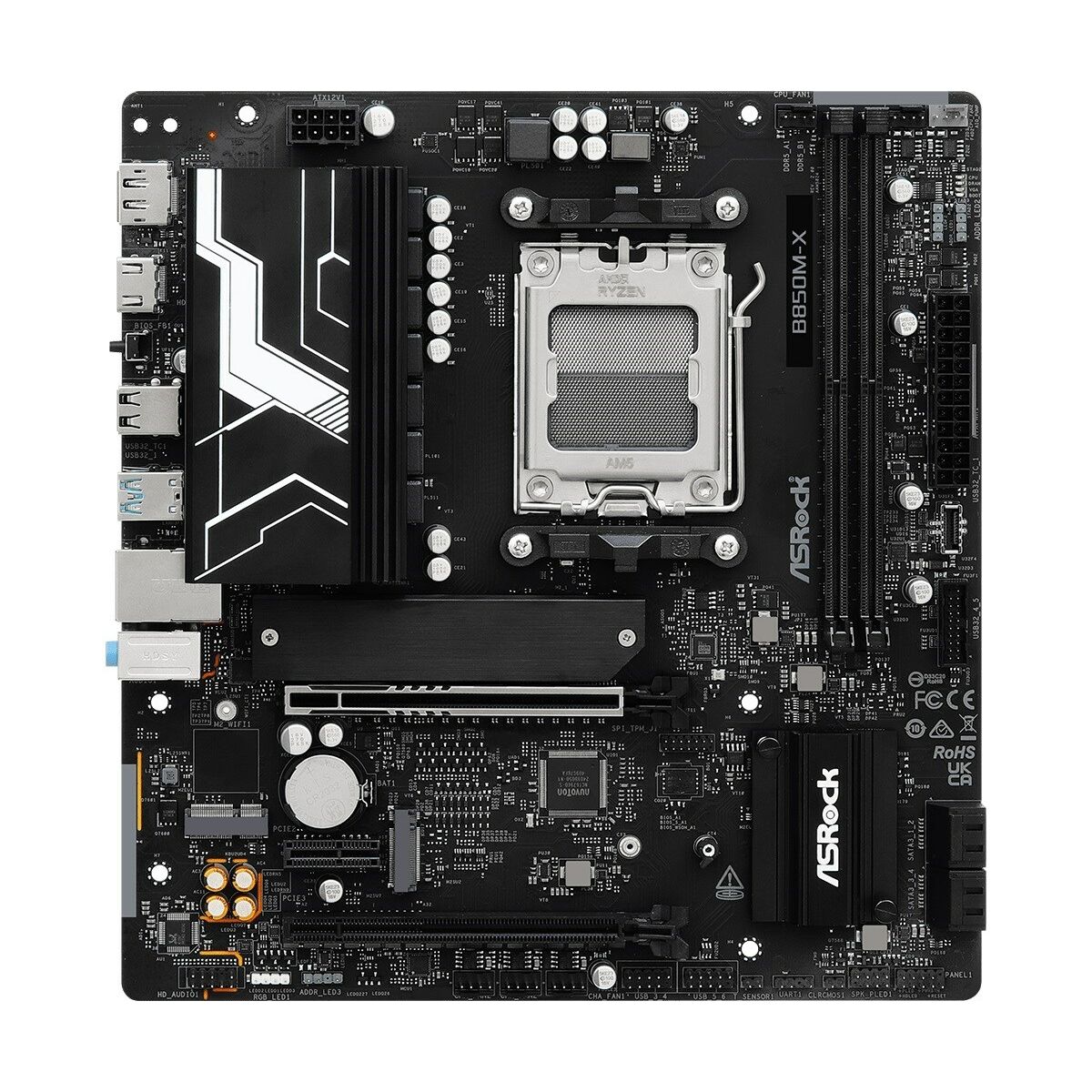 Afbeeldingen van Motherboard ASRock B850M-X R2.0