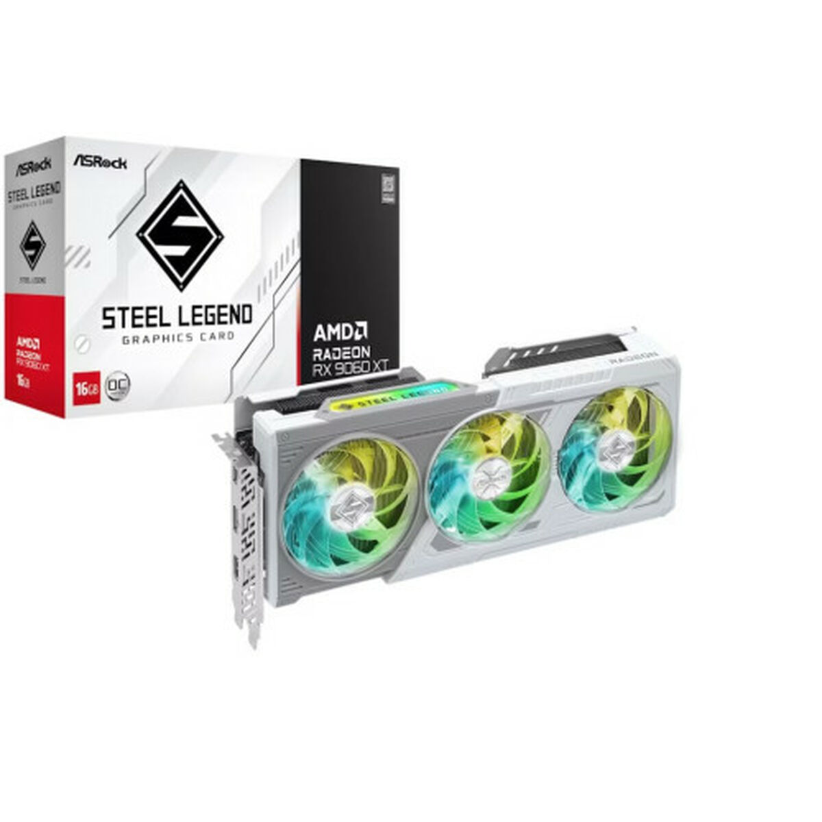 Kép Graphics card ASRock RX9060XT SL 16GO GDDR6 RADEON RX 9060 XT 16 GB