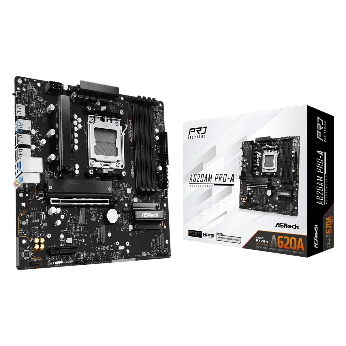 Carte Mère ASRock A620AM PRO-A AMD AM5 AMD A620