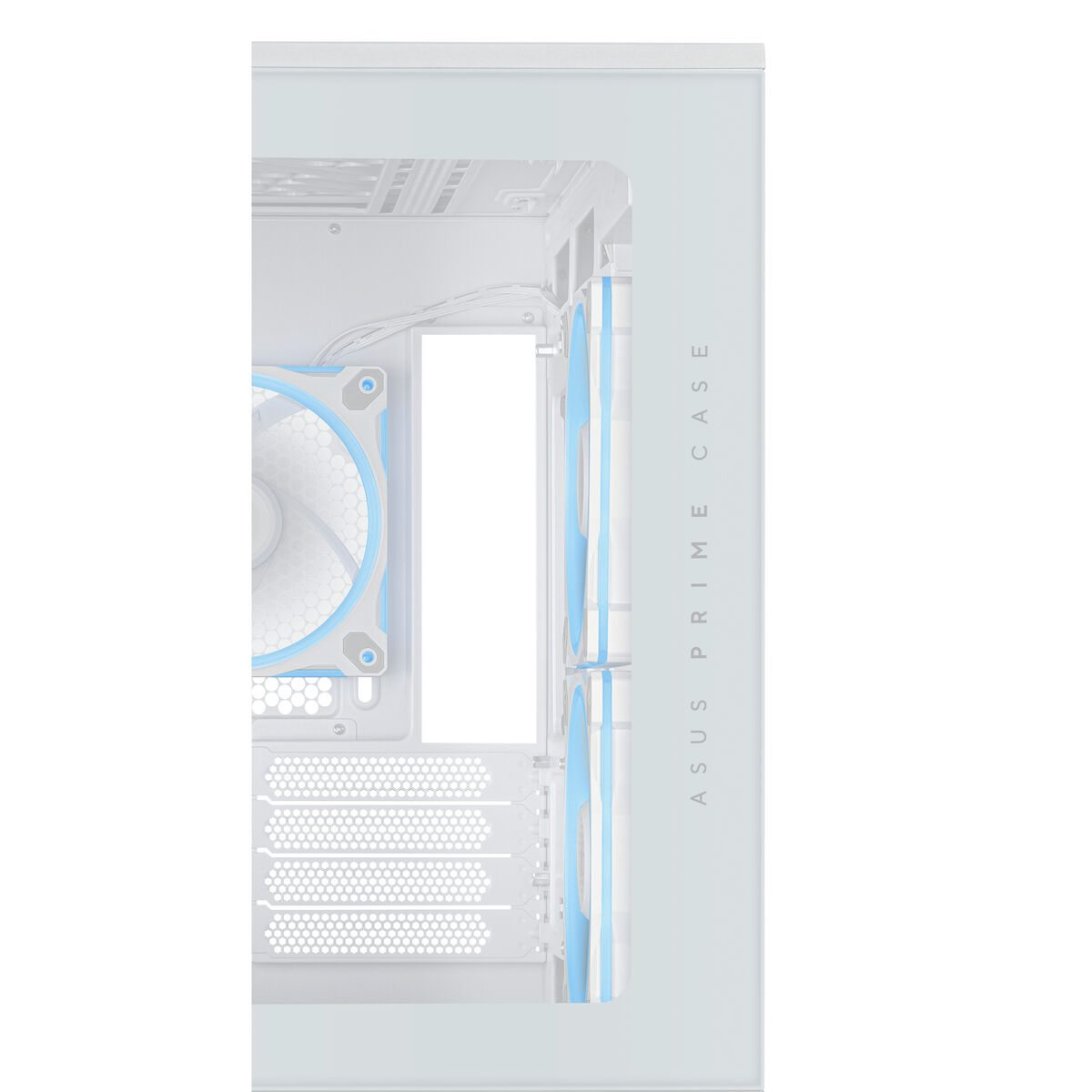 Image de Boîtier ATX semi-tour Asus 90DC00P3-B19000 Blanc