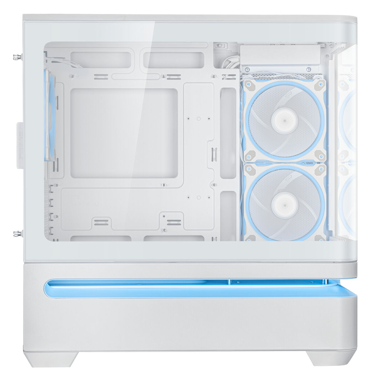 Image de Boîtier ATX semi-tour Asus 90DC00P3-B19000 Blanc