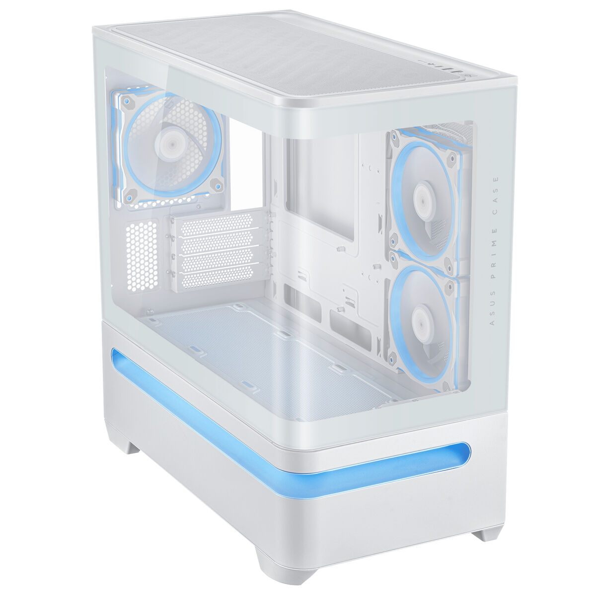 Image de Boîtier ATX semi-tour Asus 90DC00P3-B19000 Blanc