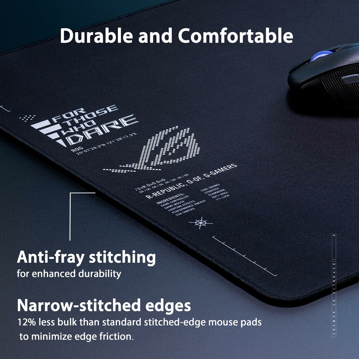Immagine di Mouse Mat Asus 90MP04B0-BPUA00 Black