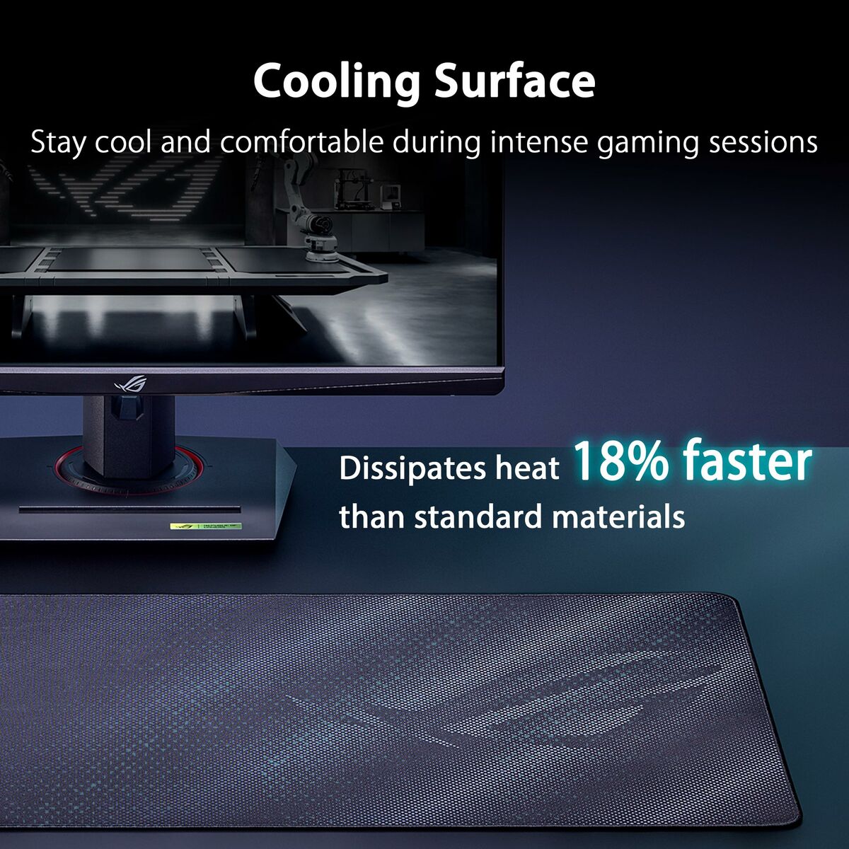 Immagine di Mouse Mat Asus 90MP04B0-BPUA00 Black