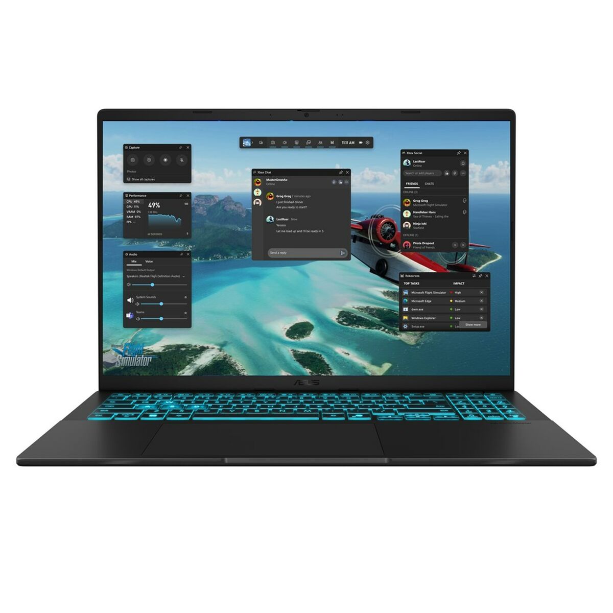 Afbeeldingen van Laptop Asus V3607VM-RP007W 16" Intel Core 7 240H 16 GB RAM 1 TB SSD