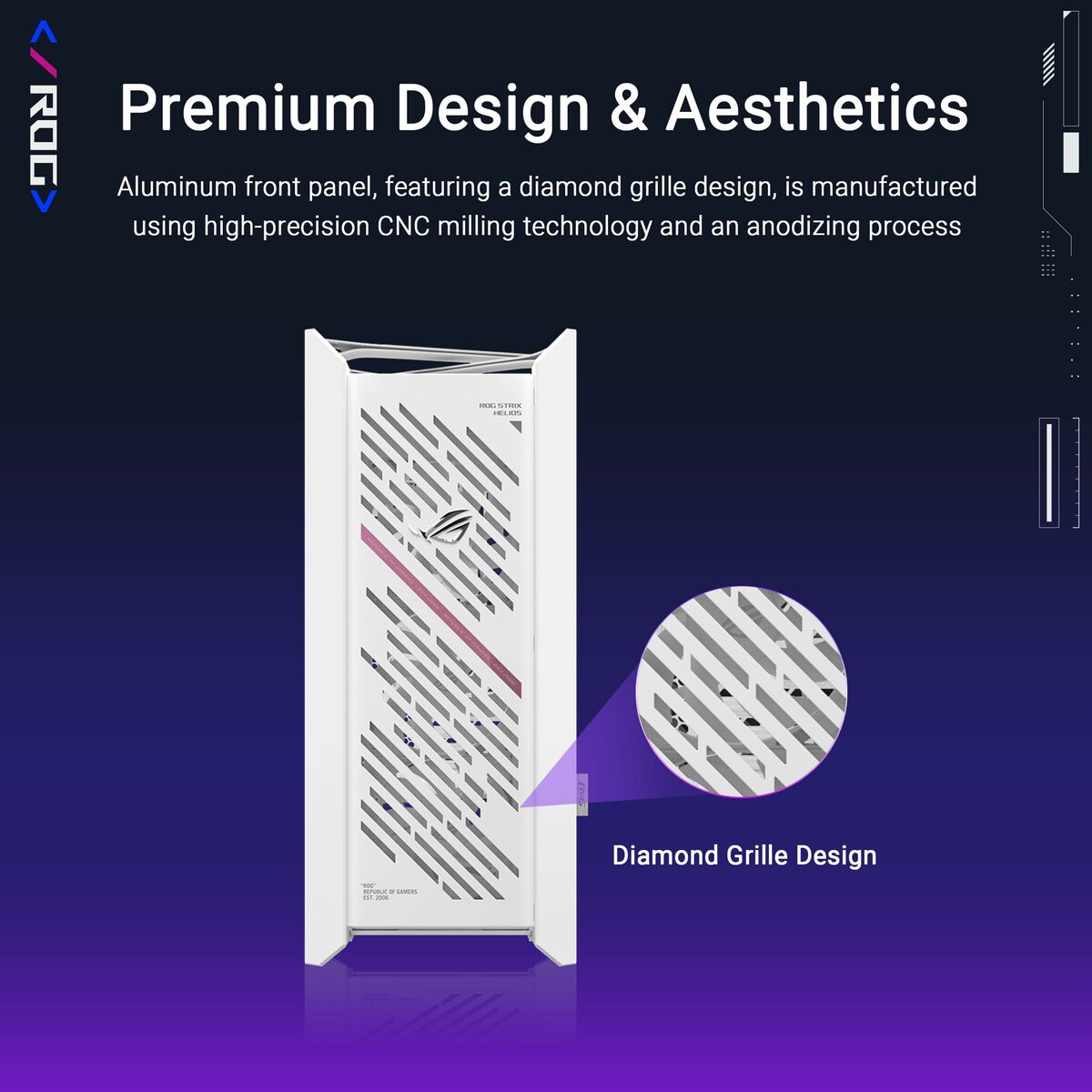 Picture of ATX Semi-tower Box Asus 90DC00W3-B39000 White