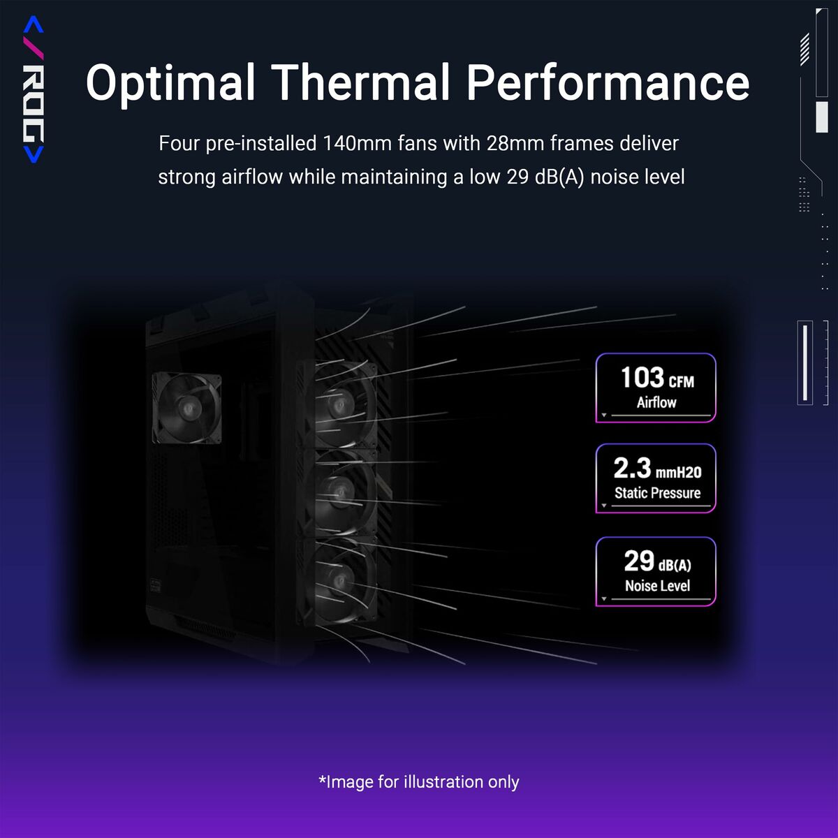 Picture of ATX Semi-tower Box Asus 90DC00W3-B39000 White