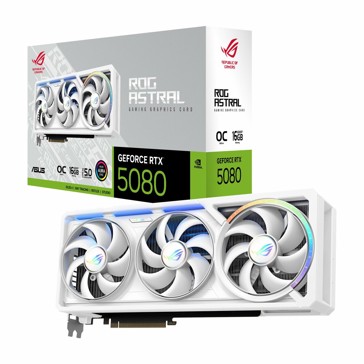 Afbeeldingen van Graphics card Asus 90YV0LV4-M0NA00 GEFORCE RTX 5080 16 GB GDDR7