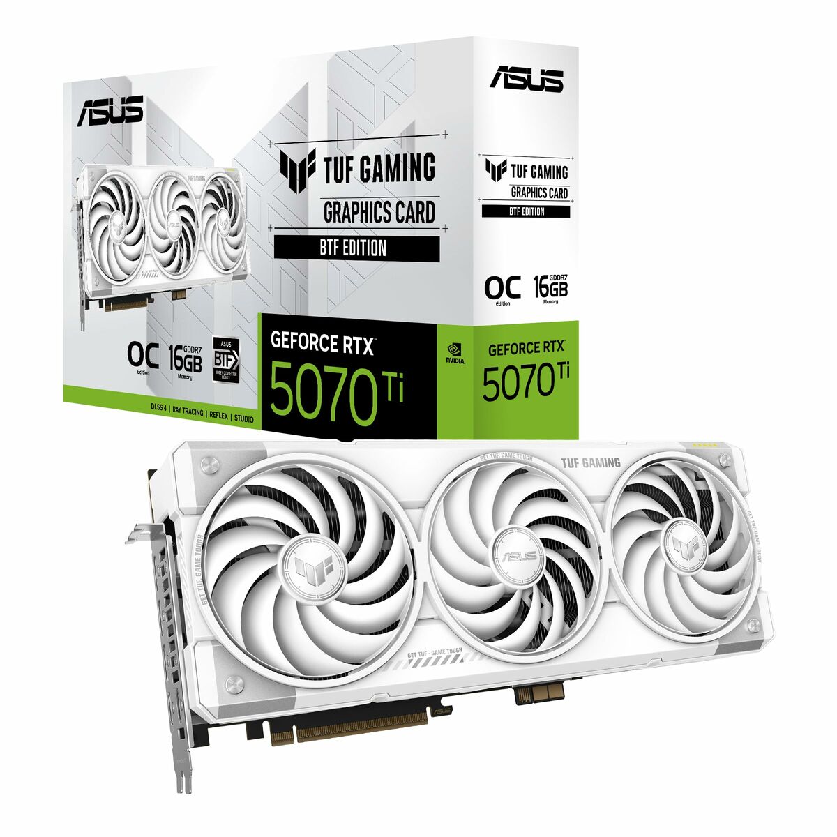 Afbeeldingen van Graphics card Asus 90YV0N60-M0NA00 nvidia geforce rtx 5070 ti 16 GB GDDR7