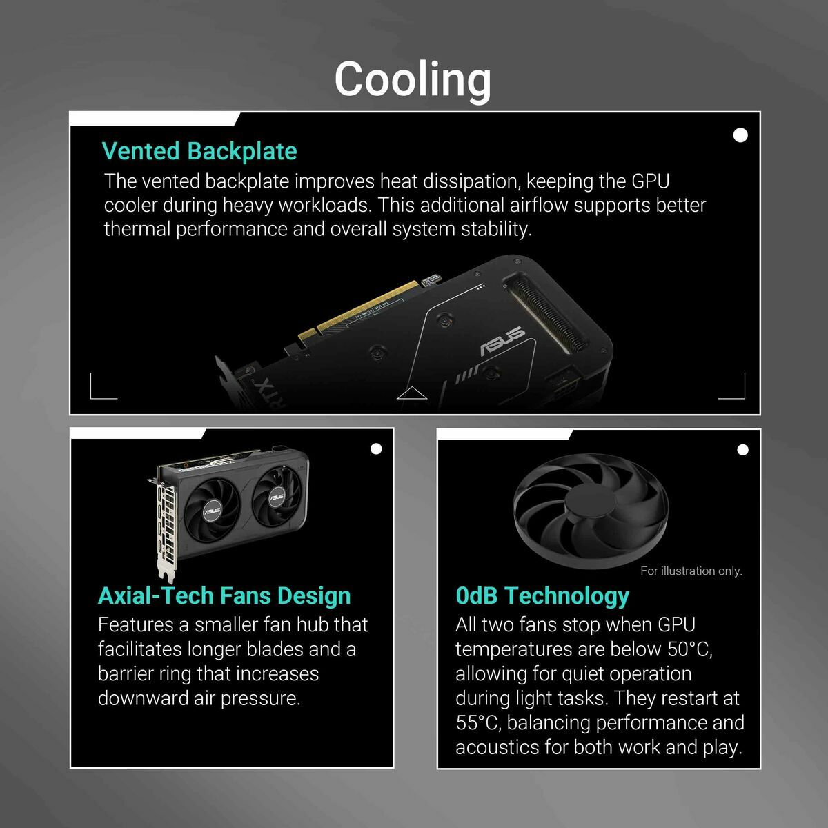 Afbeeldingen van Graphics card Asus 90YV0N72-M0NA00 8 GB GDDR6