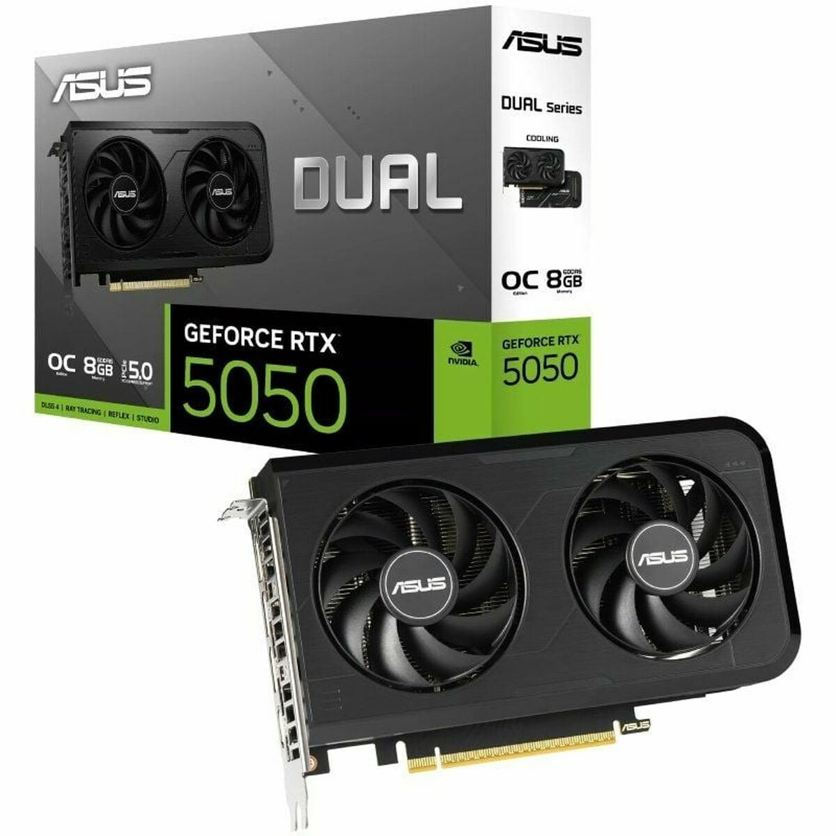 Afbeeldingen van Graphics card Asus Dual GeForce RTX 5050 OC 8 GB GDDR6